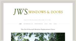 Desktop Screenshot of jwswindows.com